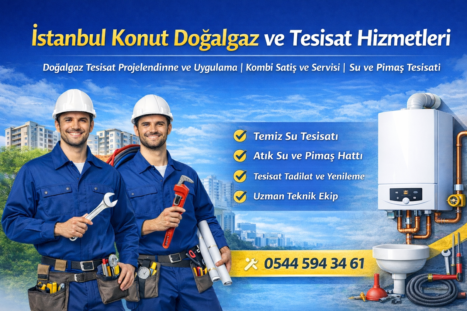 İstanbul Konut Doğalgaz Tesisatı ve Proje Hizmetleri